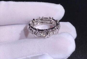 Реплика Кольцо из платины с бриллиантами из Китая