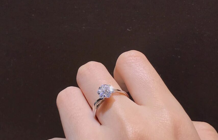 Реплика Кольцо Tiffany 0,50ct из Китая