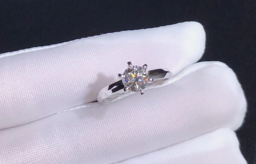 Реплика Помолвочное кольцо Tiffany® Setting из платины из Китая