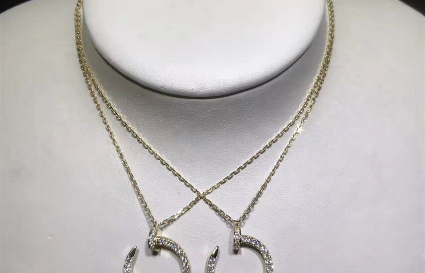 Реплика Колье Cartier Juste un Clou pendant, diamonds из Китая
