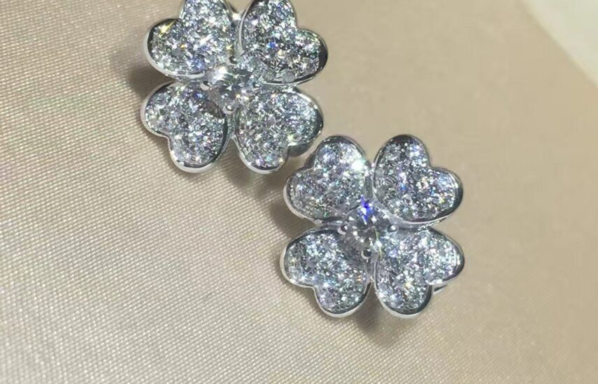 Реплика Серьги Van Cleef & Arpels «Cosmos» из Китая