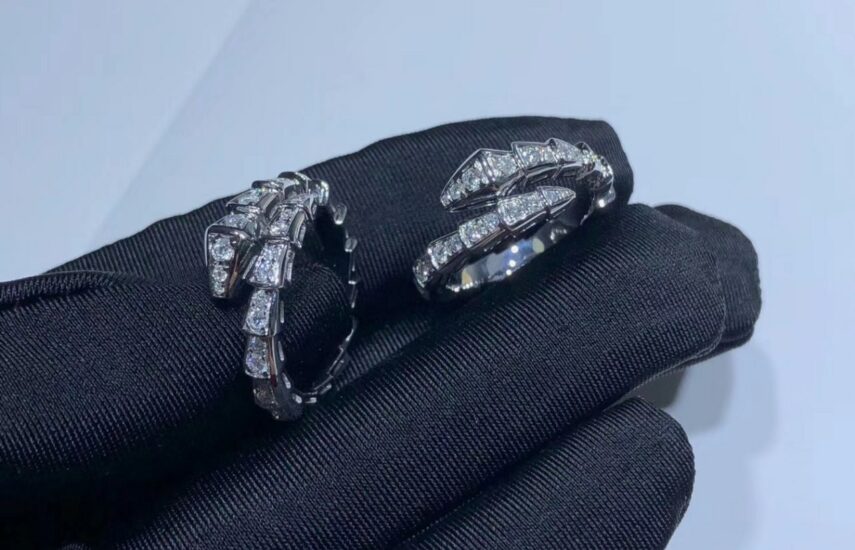 Реплика кольца Bvlgari SERPENTI RING из Китая