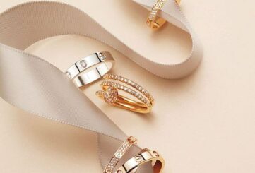 Реплика LOVE ring, small model, 1 diamond из Китая