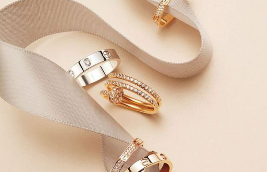 Реплика LOVE ring, small model, 1 diamond из Китая