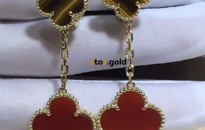 Реплика Серьги Magic Alhambra, 2 мотива из Китая