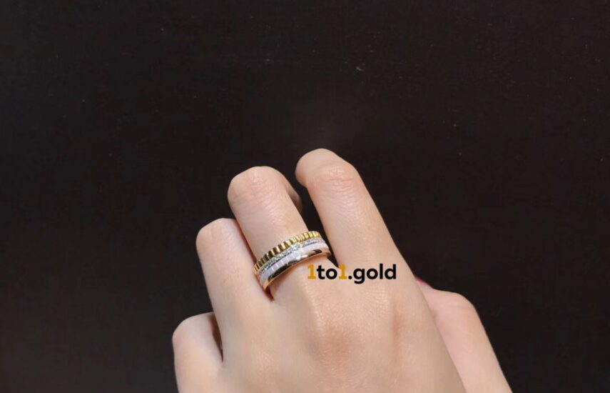 Реплика Quatre White Edition Small Ring из Китая