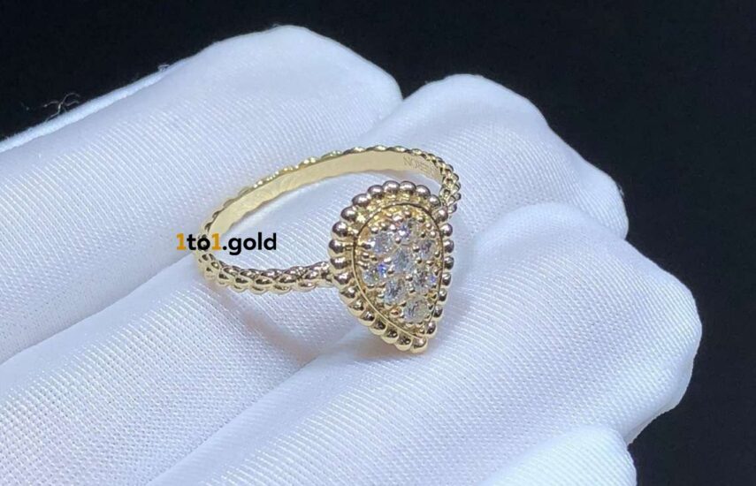 Реплика Serpent Boheme Ring s motif yellow/white gold из Китая
