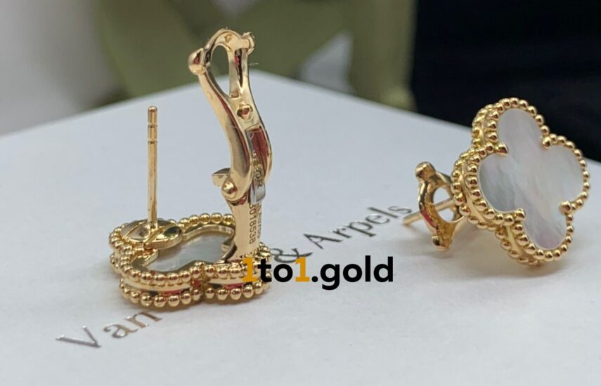 Реплика Серьги Vintage Alhambra из Китая