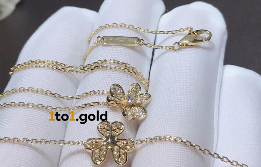 Реплика Van Cleef & Arpels Vintage Alhambra Lapis Lazuli Yellow Gold 1 Motif Bracelet из Китая