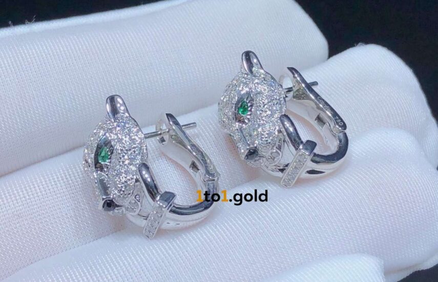 Реплика Серьги Cartier PANTHERE DE CARTIER из Китая