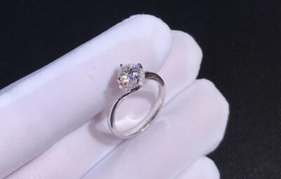 Реплика Оригинальное золотое кольцо с бриллиантом 1.00ct Chimento из Китая