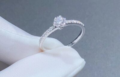 Реплика Кольцо Tiffany & Co 0,48 сt I/VS1 Platinum Ring из Китая