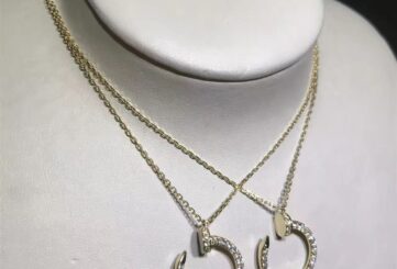 Реплика Колье Cartier Juste un Clou pendant, diamonds из Китая