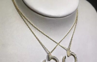 Реплика Колье Cartier Juste un Clou pendant, diamonds из Китая