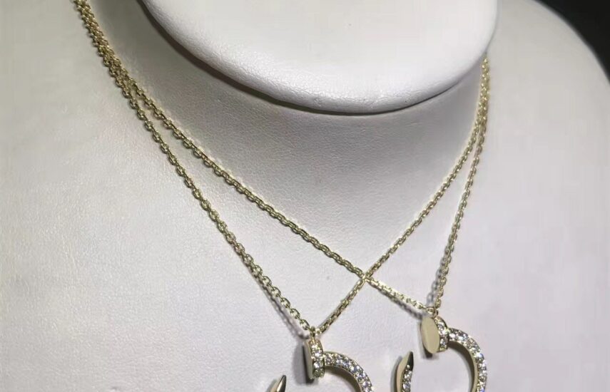 Реплика Колье Cartier Juste un Clou pendant, diamonds из Китая