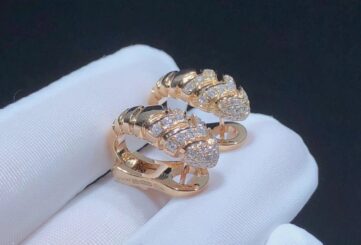 Реплика Серьги Bvlgari Serpenti Tubogas из Китая
