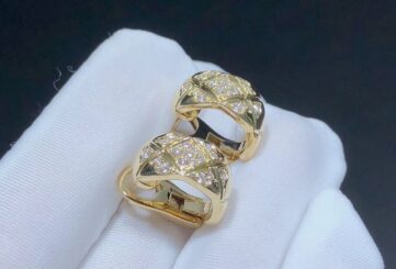 Реплика Серьги Coco Crush Золото Beige из Китая