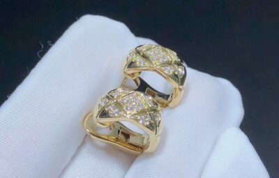 Реплика Серьги Coco Crush Золото Beige из Китая