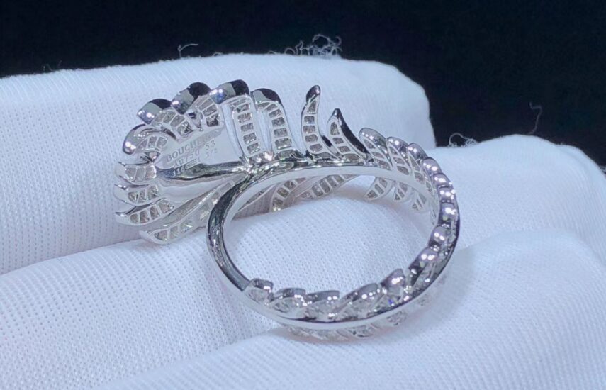 Реплика Кольцо Plume de Paon, малая модель из Китая