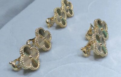 Реплика Vintage Alhambra earrings из Китая