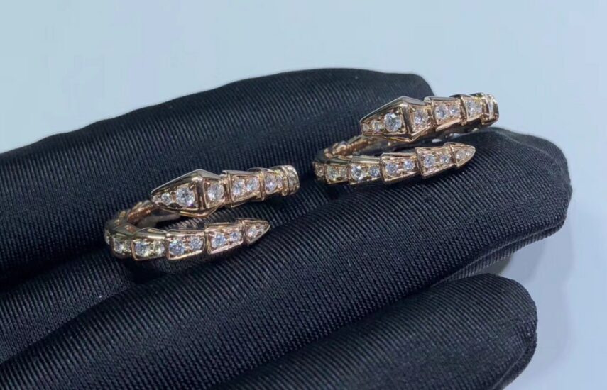 Реплика кольца Bvlgari SERPENTI RING из Китая
