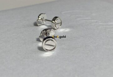 Реплика Набор LOVE stud earrings & LOVE pendant, paved из Китая