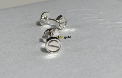 Реплика Набор LOVE stud earrings & LOVE pendant, paved из Китая
