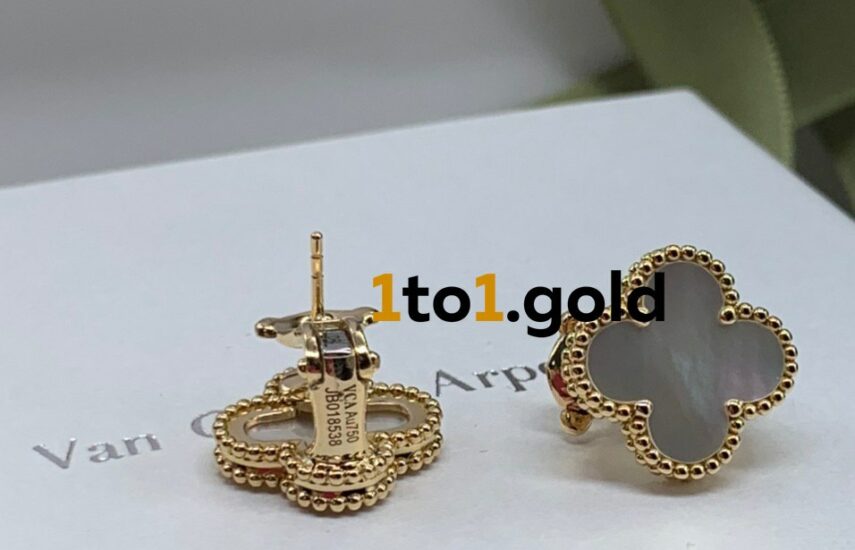 Реплика Серьги Vintage Alhambra из Китая