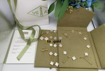 Реплика Magic Alhambra earrings & Vintage Alhambra bracelet & Vintage Alhambra necklace из Китая