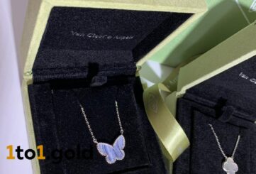 Реплика Vintage Alhambra bracelet / Lucky Alhambra butterfly pendant / Vintage Alhambra pendant из Китая