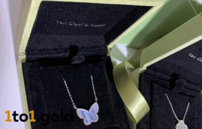 Реплика Vintage Alhambra bracelet / Lucky Alhambra butterfly pendant / Vintage Alhambra pendant из Китая