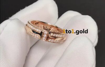 Реплика Tiffany T Narrow Pav Diamond Ring из Китая