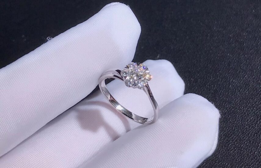 Реплика Кольцо Tiffany 0,50ct из Китая