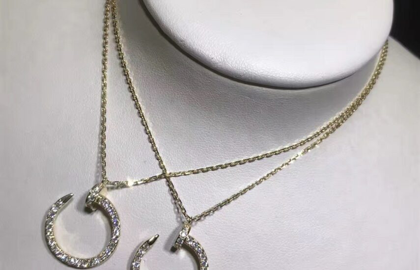 Реплика Колье Cartier Juste un Clou pendant, diamonds из Китая