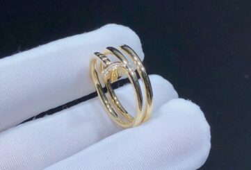 Реплика Juste un Clou ring, double, diamonds из Китая