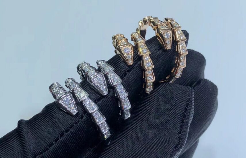 Реплика Serpenti Viper Ring из Китая