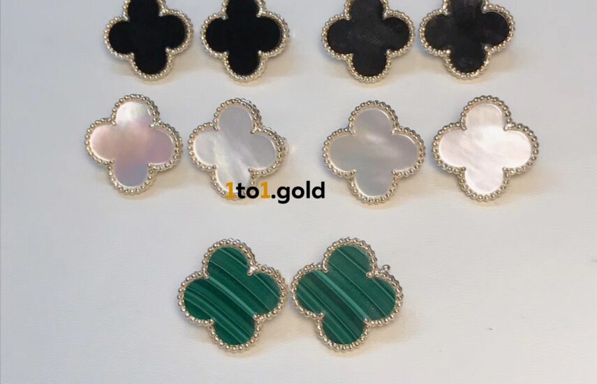 Реплика Vintage Alhambra earrings из Китая