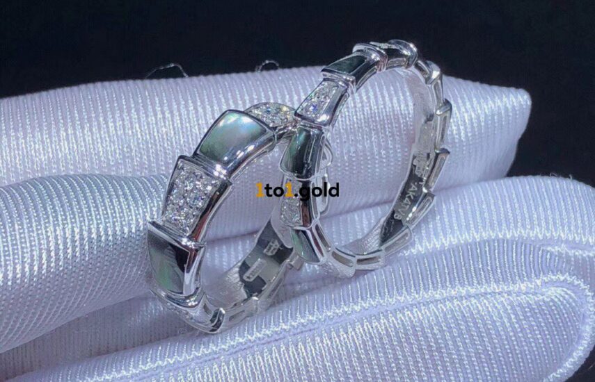 Реплика Bvlgari Serpenti Viper Ring из Китая