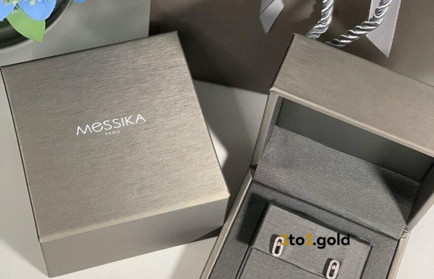 Реплика Move Uno pavé flex bangle & White Gold Diamond Earrings Move Uno из Китая