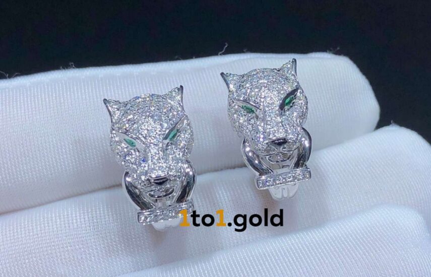 Реплика Серьги Cartier PANTHERE DE CARTIER из Китая