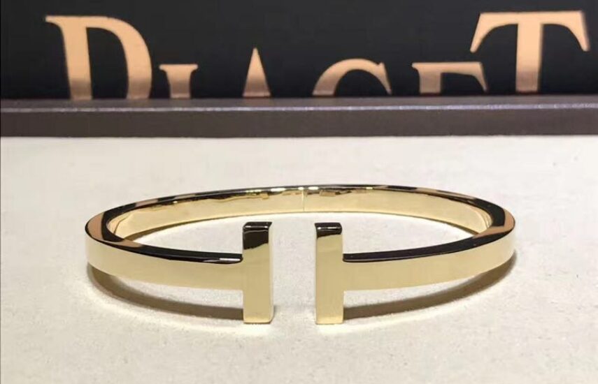 Реплика Браслет Square из желтого золота из Китая