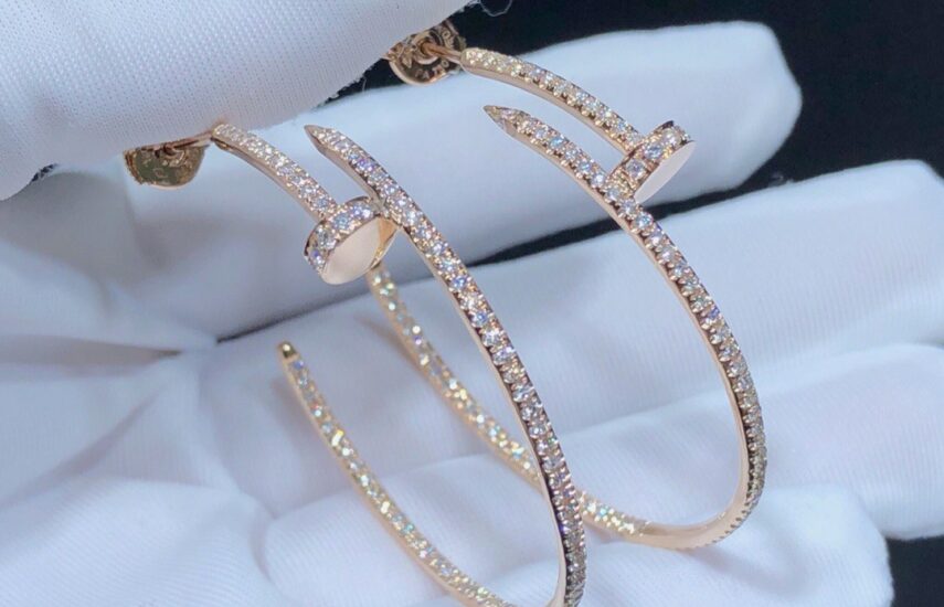 Реплика Серьги Cartier Just un Clou из Китая