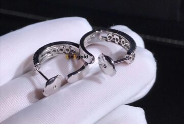 Реплика Move pavé hoop earrings из Китая