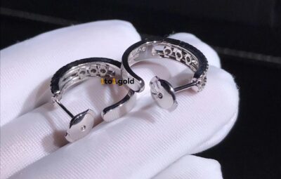 Реплика Move pavé hoop earrings из Китая