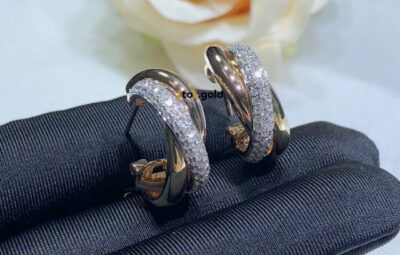 Реплика Серьги Cartier Trinity из Китая