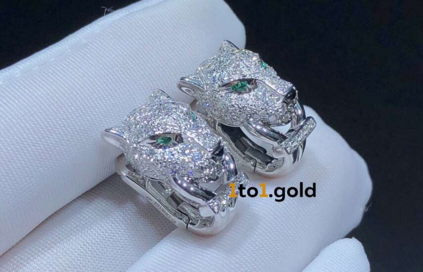 Реплика Серьги Cartier PANTHERE DE CARTIER из Китая