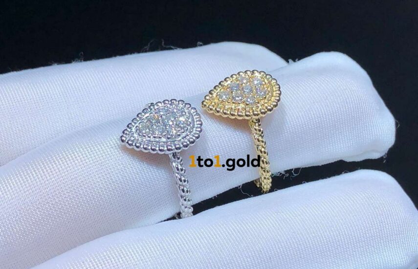 Реплика Serpent Boheme Ring s motif yellow/white gold из Китая