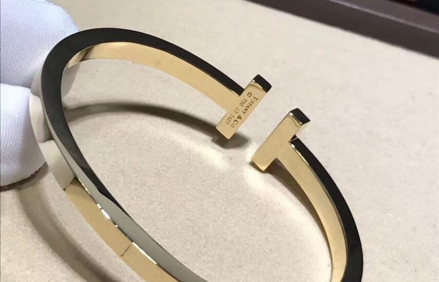 Реплика Браслет Square из желтого золота из Китая