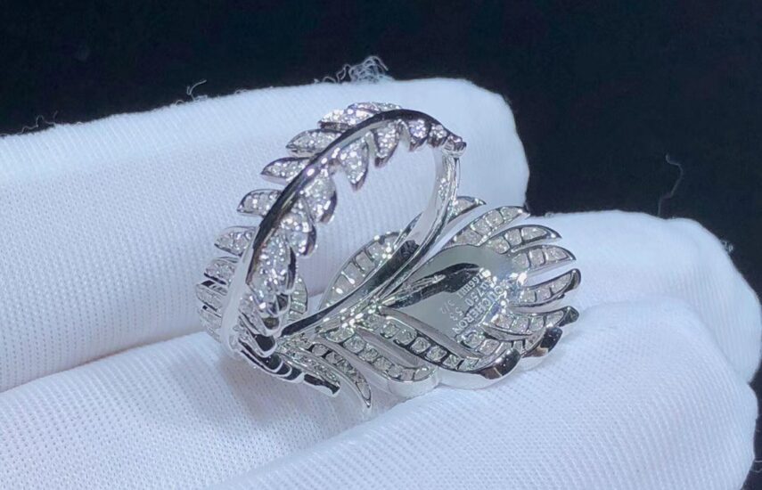 Реплика Кольцо Plume de Paon, малая модель из Китая